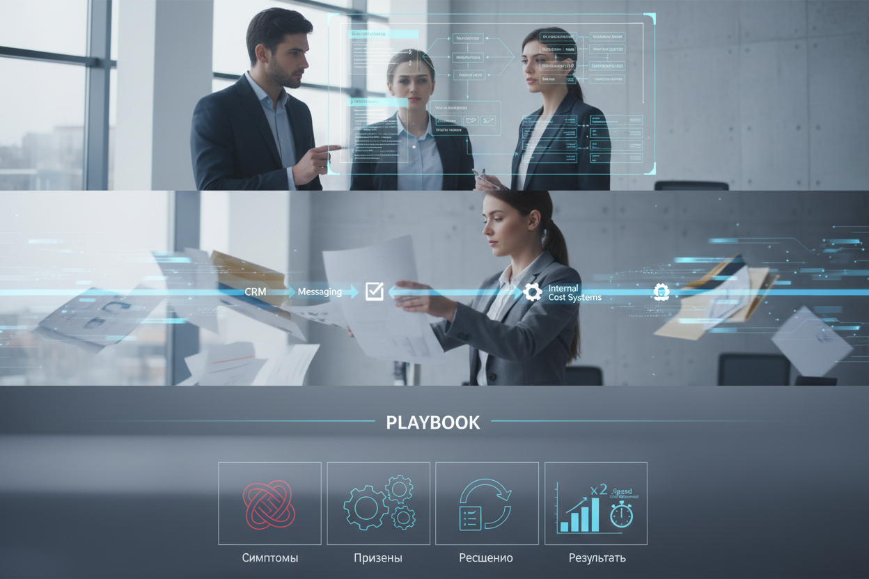 Автоматизация процессов и workflow-дизайн: playbook для снижения операционной нагрузки и ускорения запусков