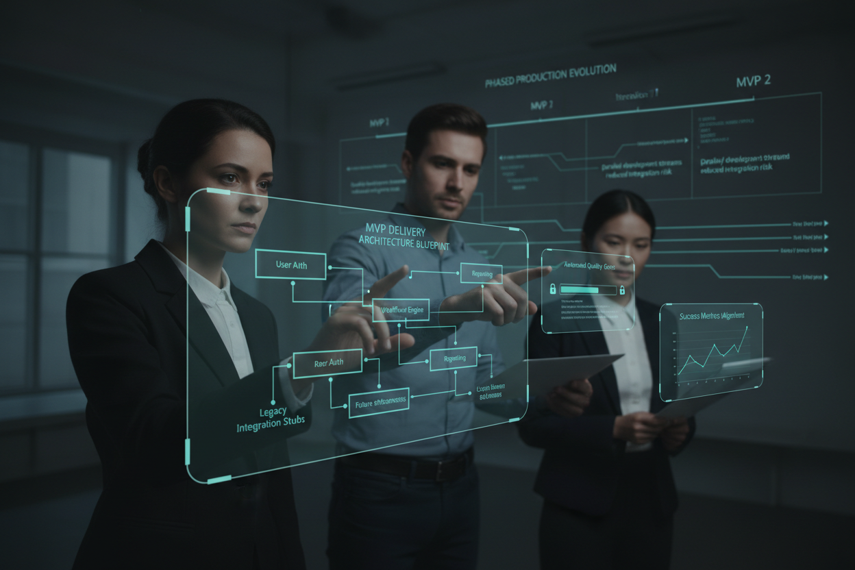 MVP Delivery Architecture Blueprint for B2B SaaS and Internal Tooling Under Budget and Deadline Constraints