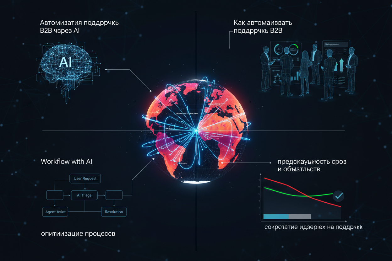 Автоматизация поддержки B2B через AI: Playbook для Enterprise SLA
