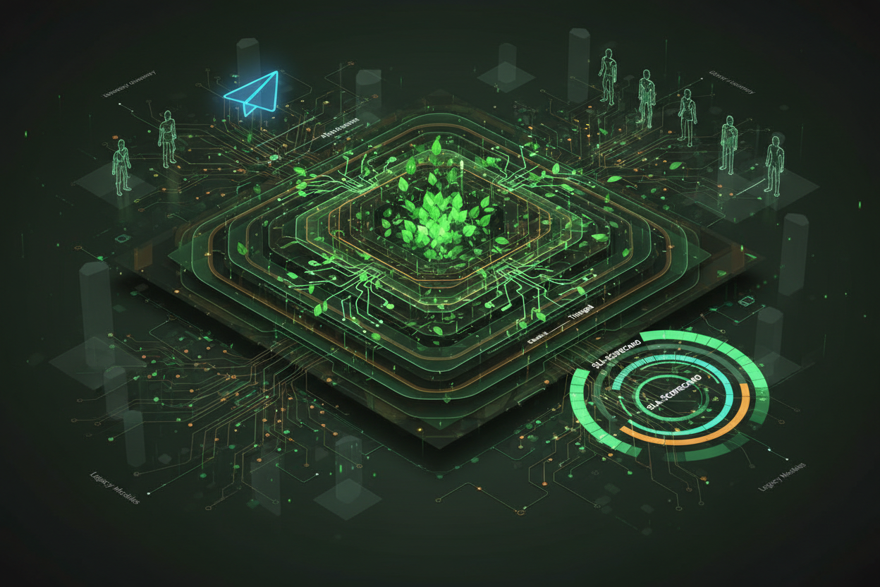 Enterprise-ready HR Telegram-бот: архитектура триажа заявок и SLA-scorecard