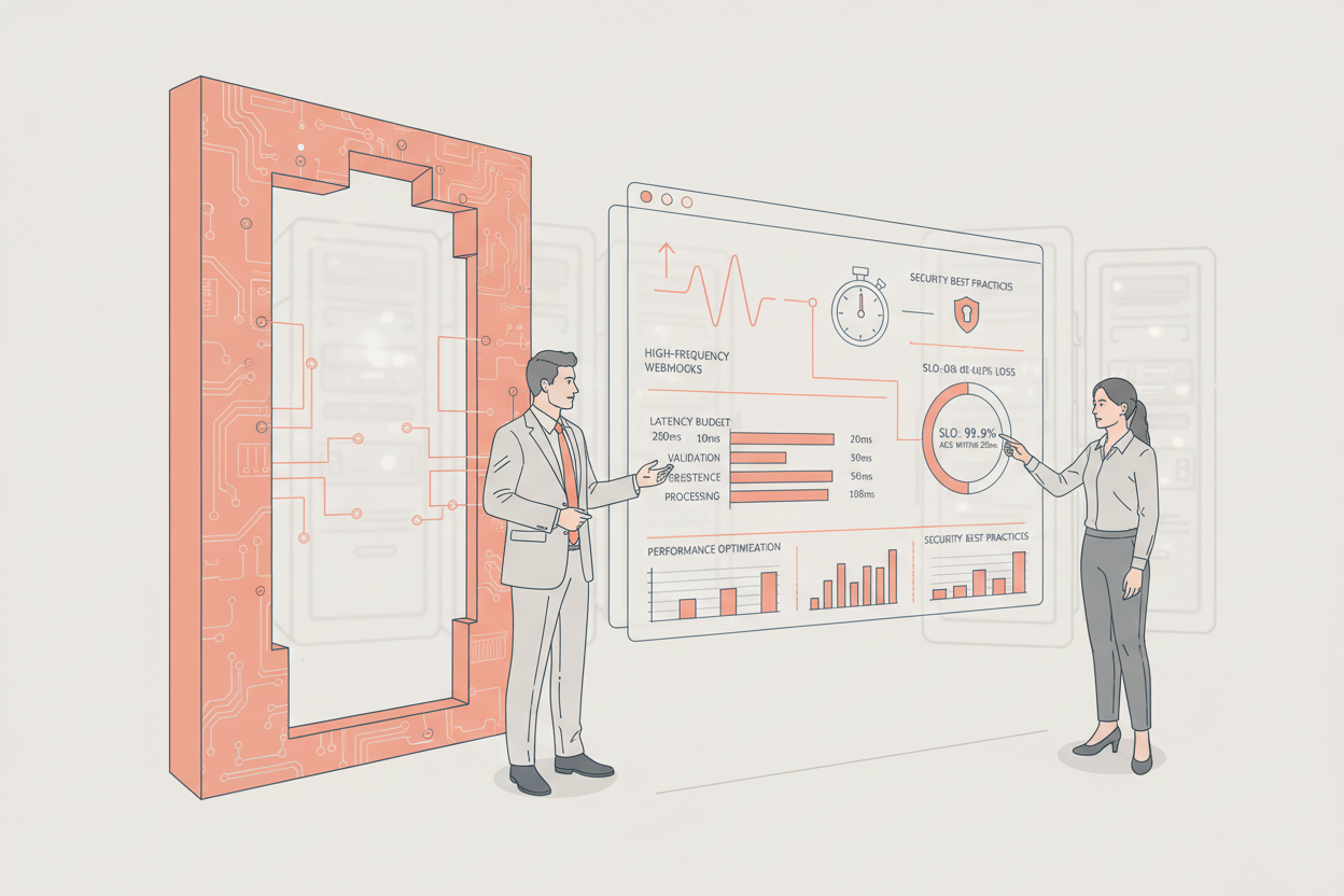 High-Frequency Webhook Integration: Observability Redesign with Service-Level Dashboards