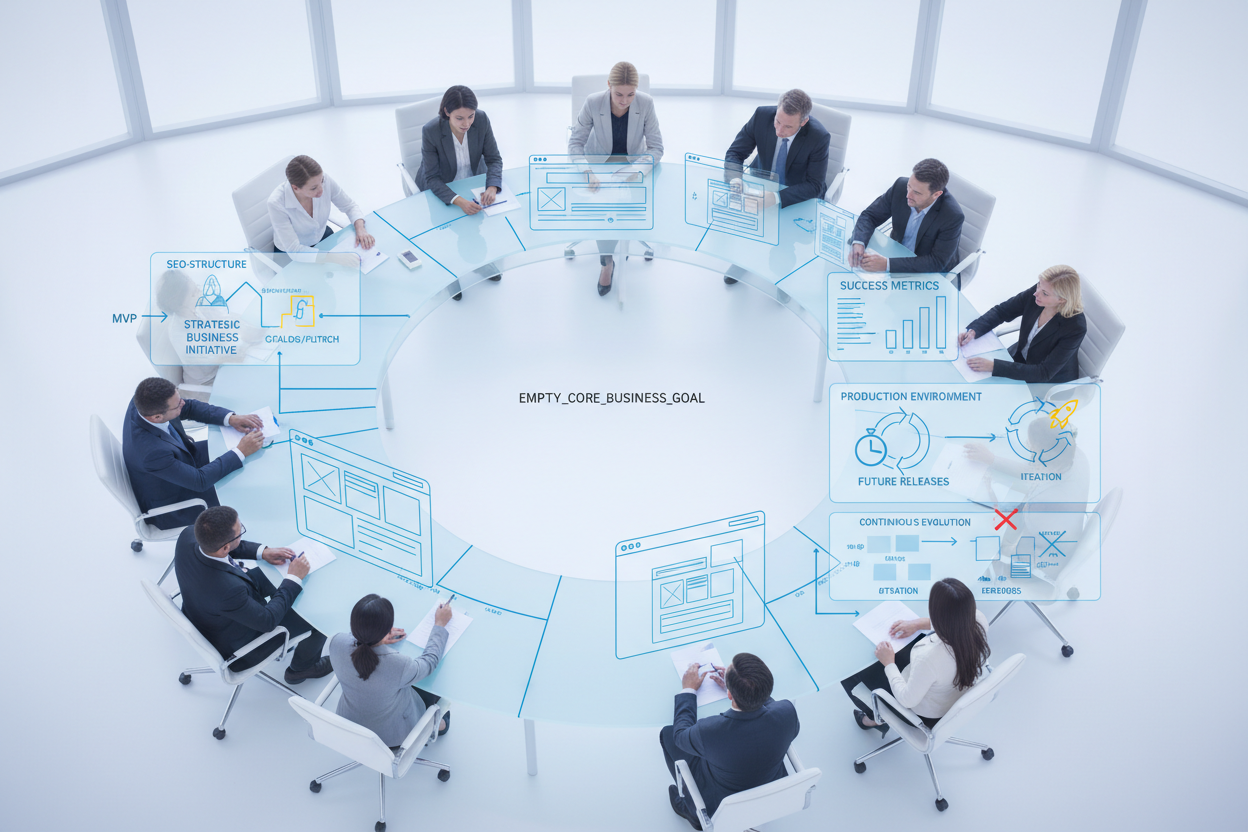 MVP-подход в разработке коммерческих сайтов: границы первой версии, метрики успеха и эволюция в production