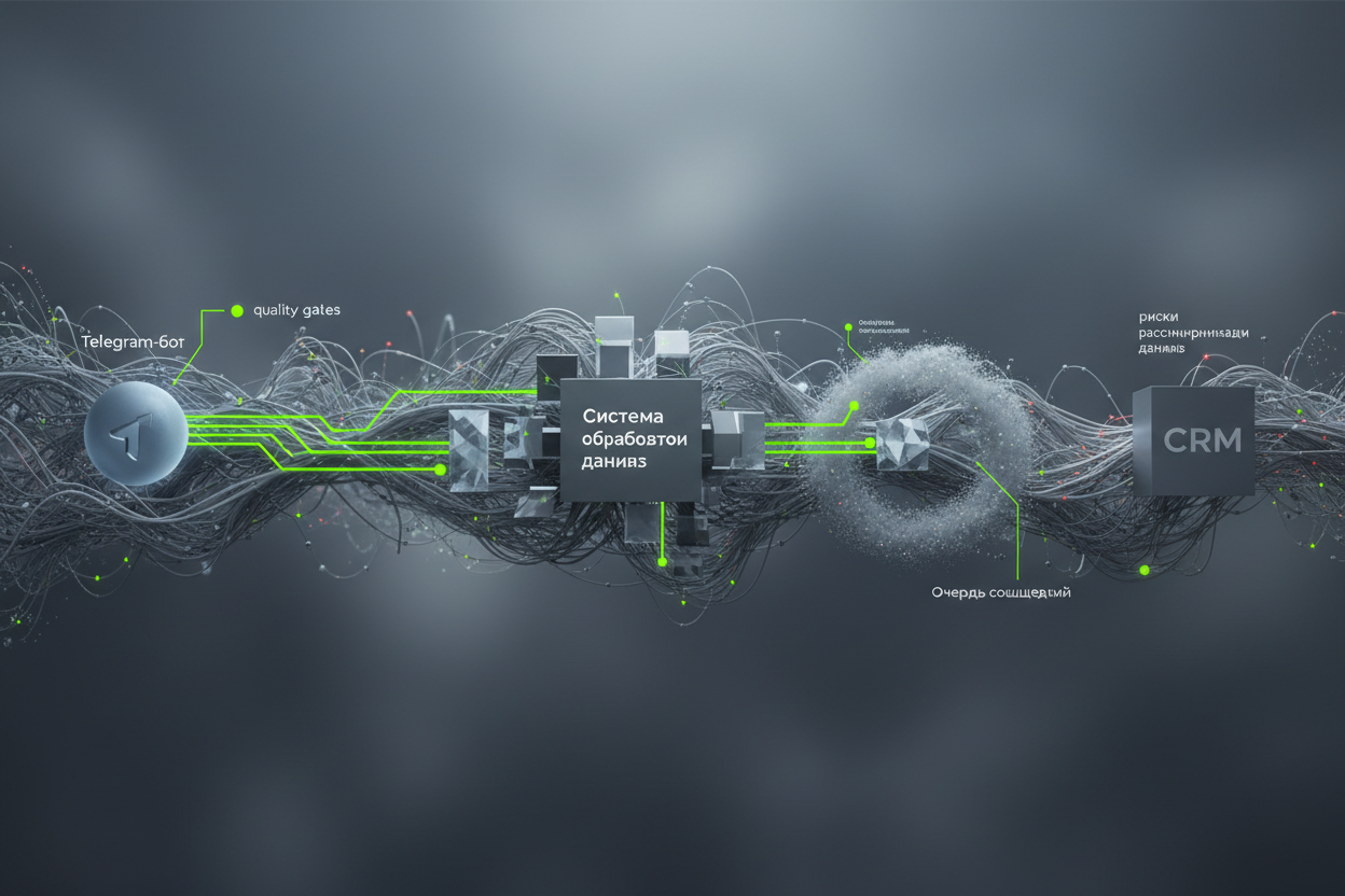 MVP Telegram-CRM Integration: Playbook для Data Consistency и Audit Readiness