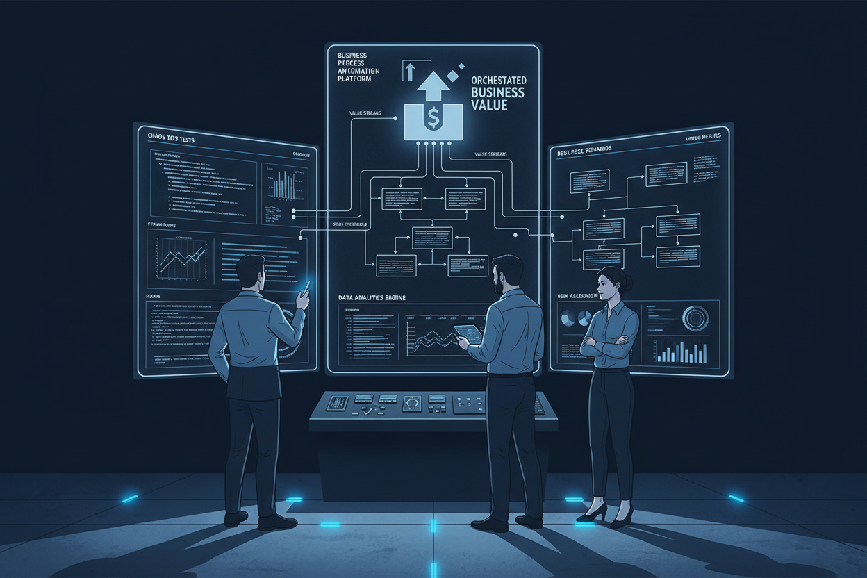 Orchestrating business value: a deep dive into business process automation and analytics platforms