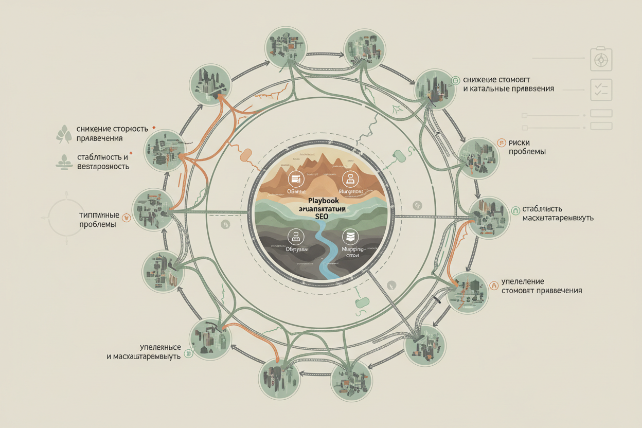 Playbook эксплуатации SEO-систем для дистрибьюторов и каталогов: архитектура обменов, выгрузок и mapping-слоев