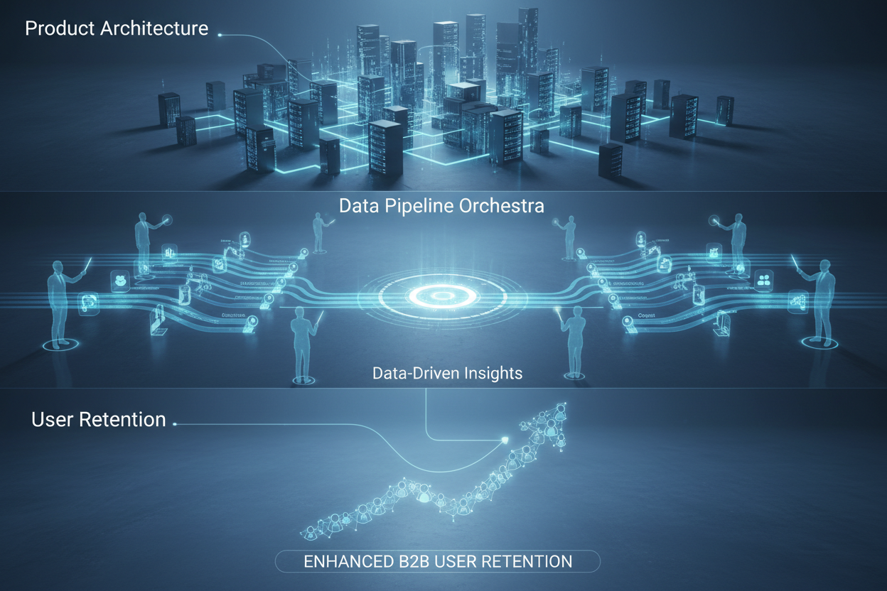 Product Architecture: Data-Driven Insights for Enhanced B2B User Retention