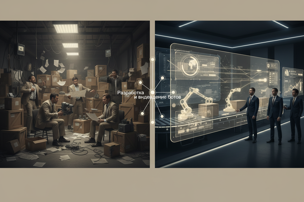 Разработка и внедрение ботов для продаж, поддержки и внутренних процессов: экспертный разбор с кейсовым подходом