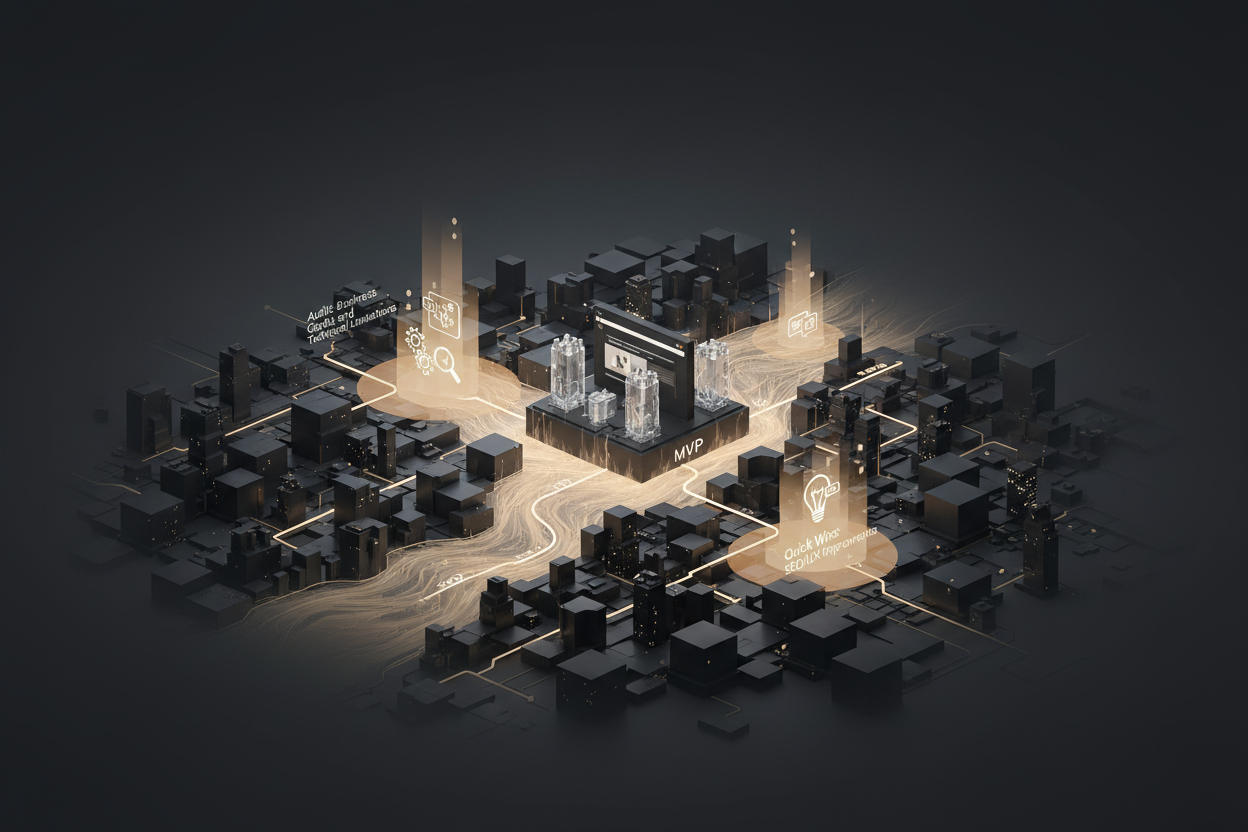 Разработка сайтов под бизнес-задачи: руководство по внедрению с фокусом на MVP и SEO