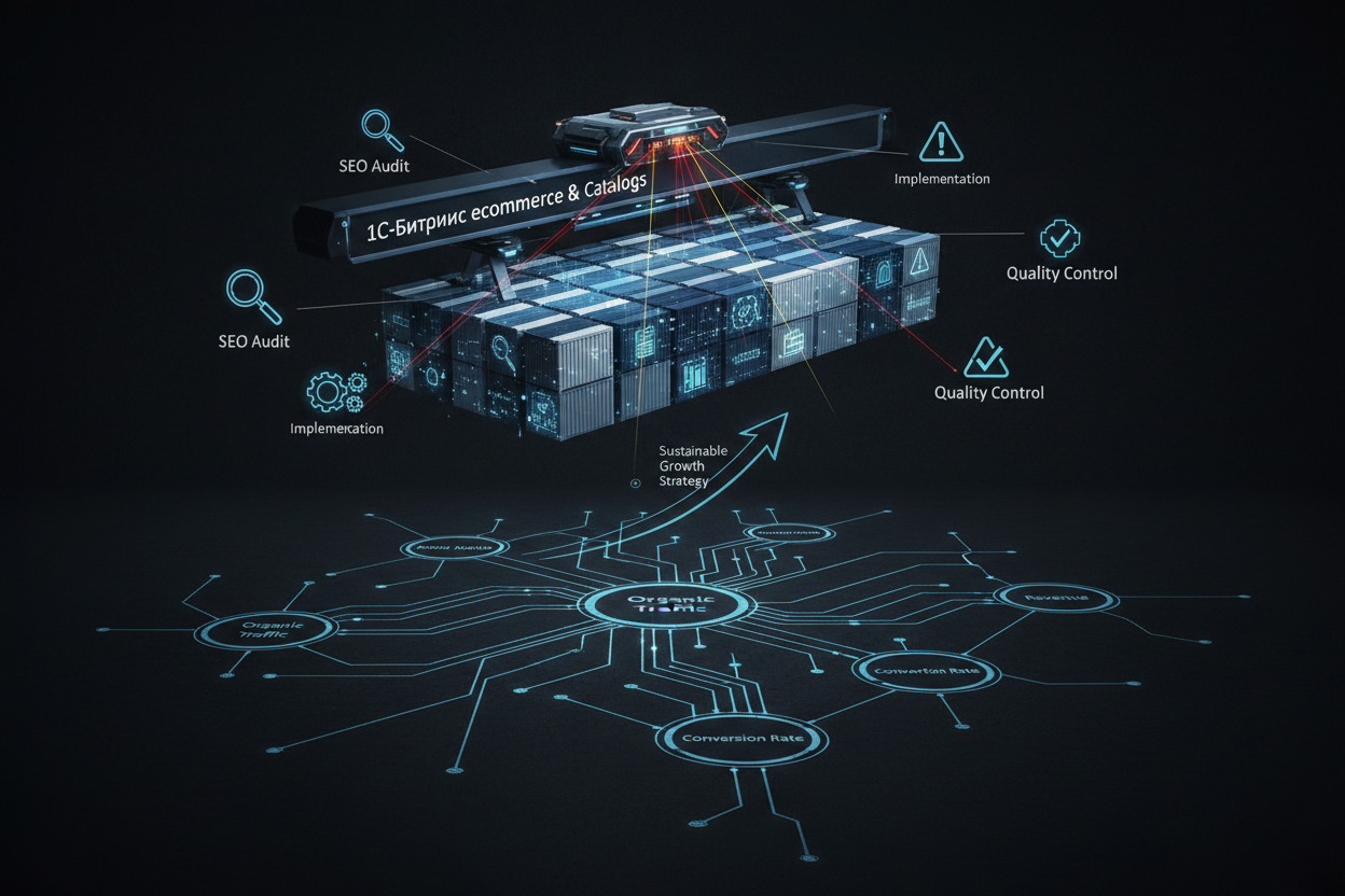 Новая SEO-статья на тему: каталоги и eCommerce на 1С-Битрикс — аудит и план исправлений