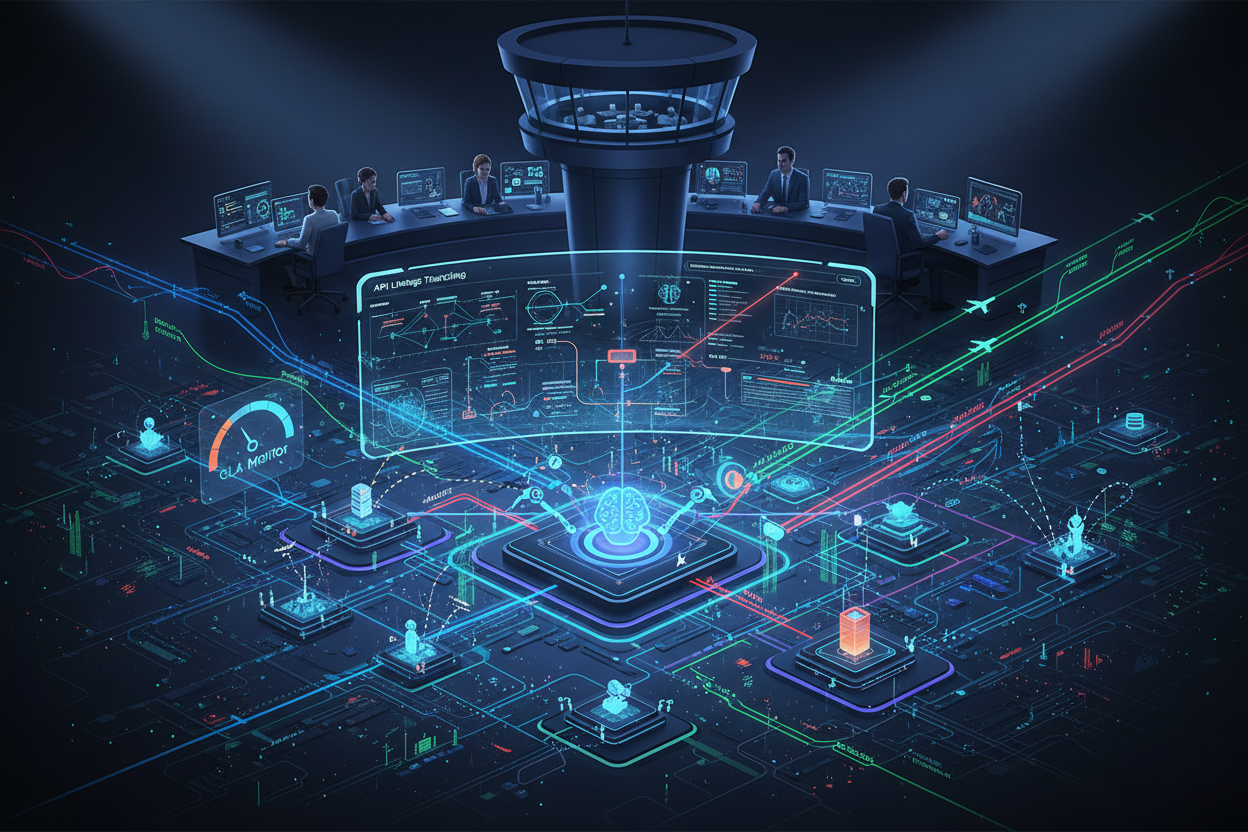Сквозная наблюдаемость API и lineage tracking для SLA: playbook и AI-ассистент для developer portal