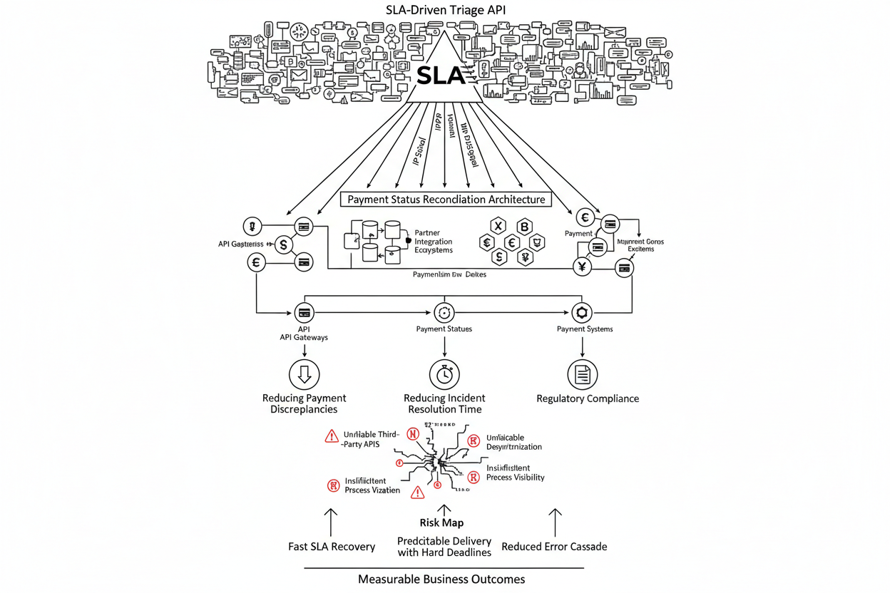 SLA-Driven Triage API: Архитектура сверки статусов платежей для партнерских интеграций