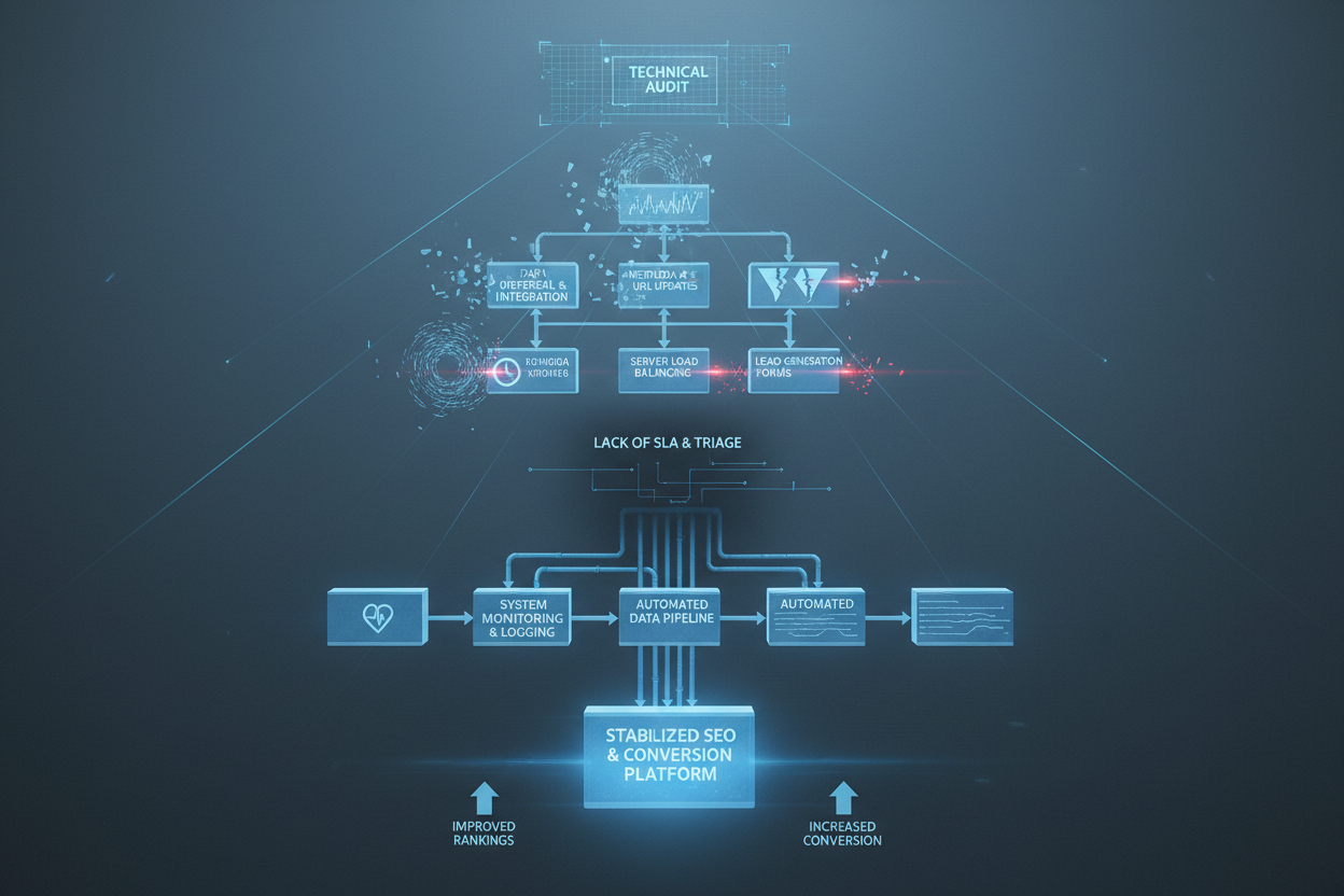 Технический аудит и стабилизация SEO-систем: кейс по внедрению и результатам