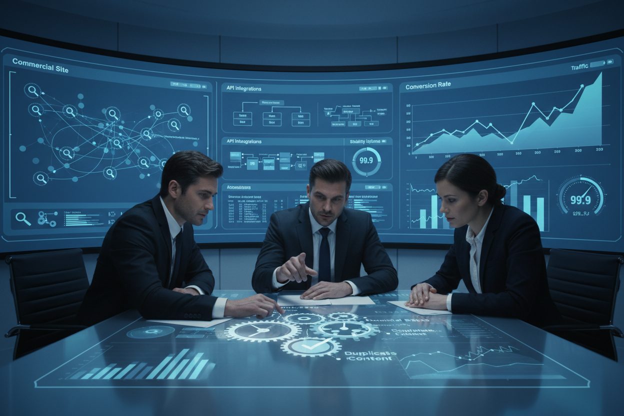 Техническое SEO для коммерческих сайтов: как боты продаж, поддержки и внутренних процессов повышают эффективность