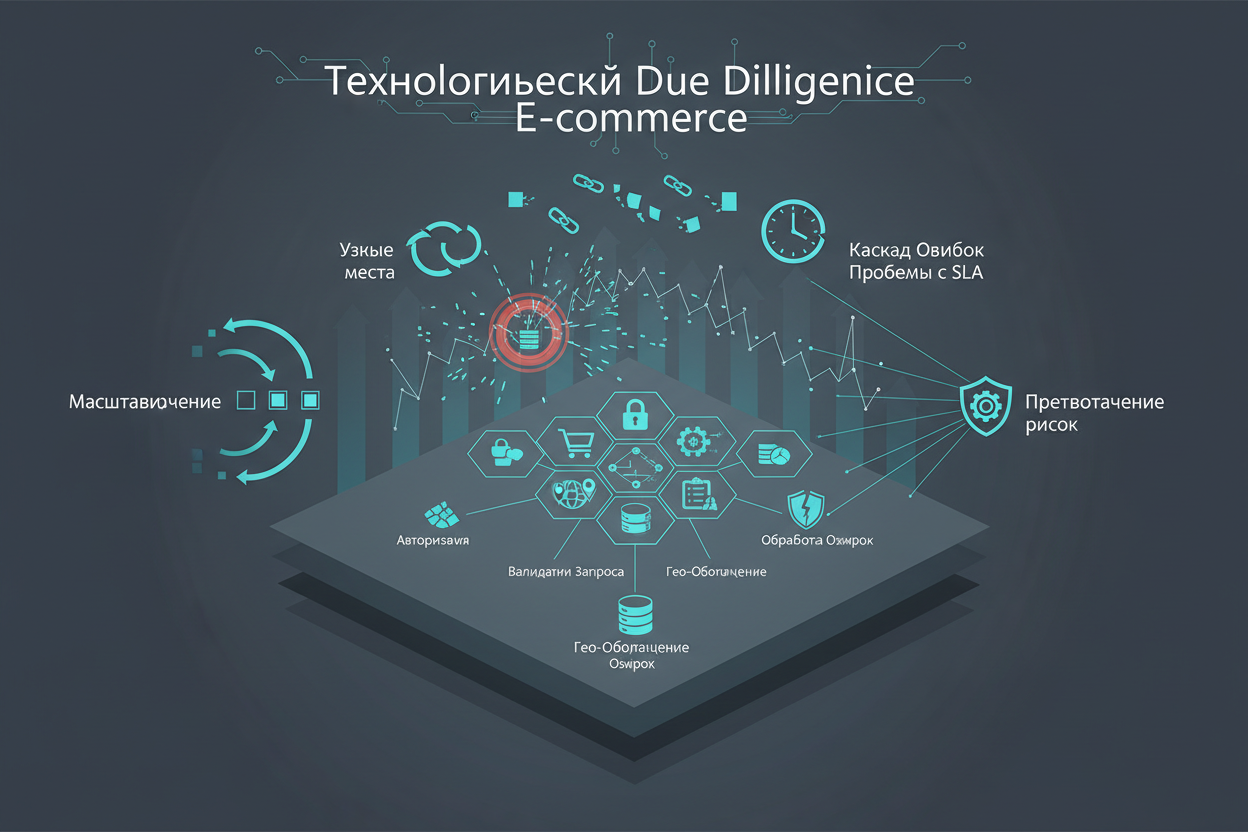 Технологический Due Diligence E-commerce: Аудит API для масштабирования и SLA