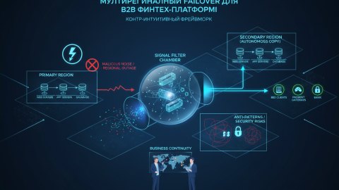Мультирегиональный Failover для B2B Финтех-Платформы: Контр-интуитивный Фреймворк