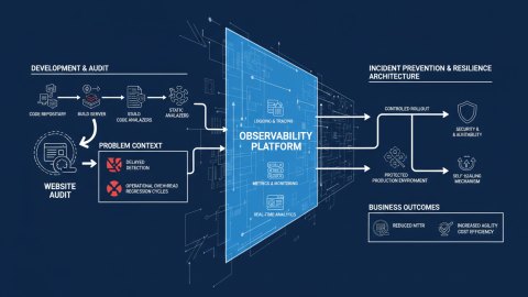 Observability-Driven incident prevention and resilience architecture for MVP product teams facing slow website audits and performance recovery
