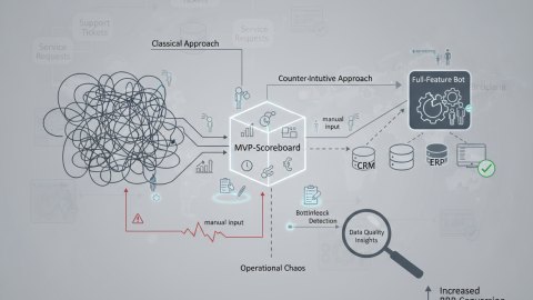 MVP-Scoreboard для Telegram-ботов: Контринтуитивный метод роста B2B-воронки