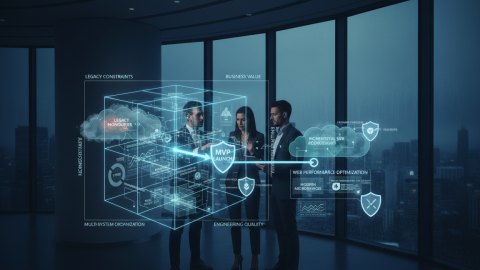 Web Performance Engineering and Rendering Strategy for Multi-System Organizations with Legacy Constraints: A Budget-Constrained MVP Launch Architecture Blueprint