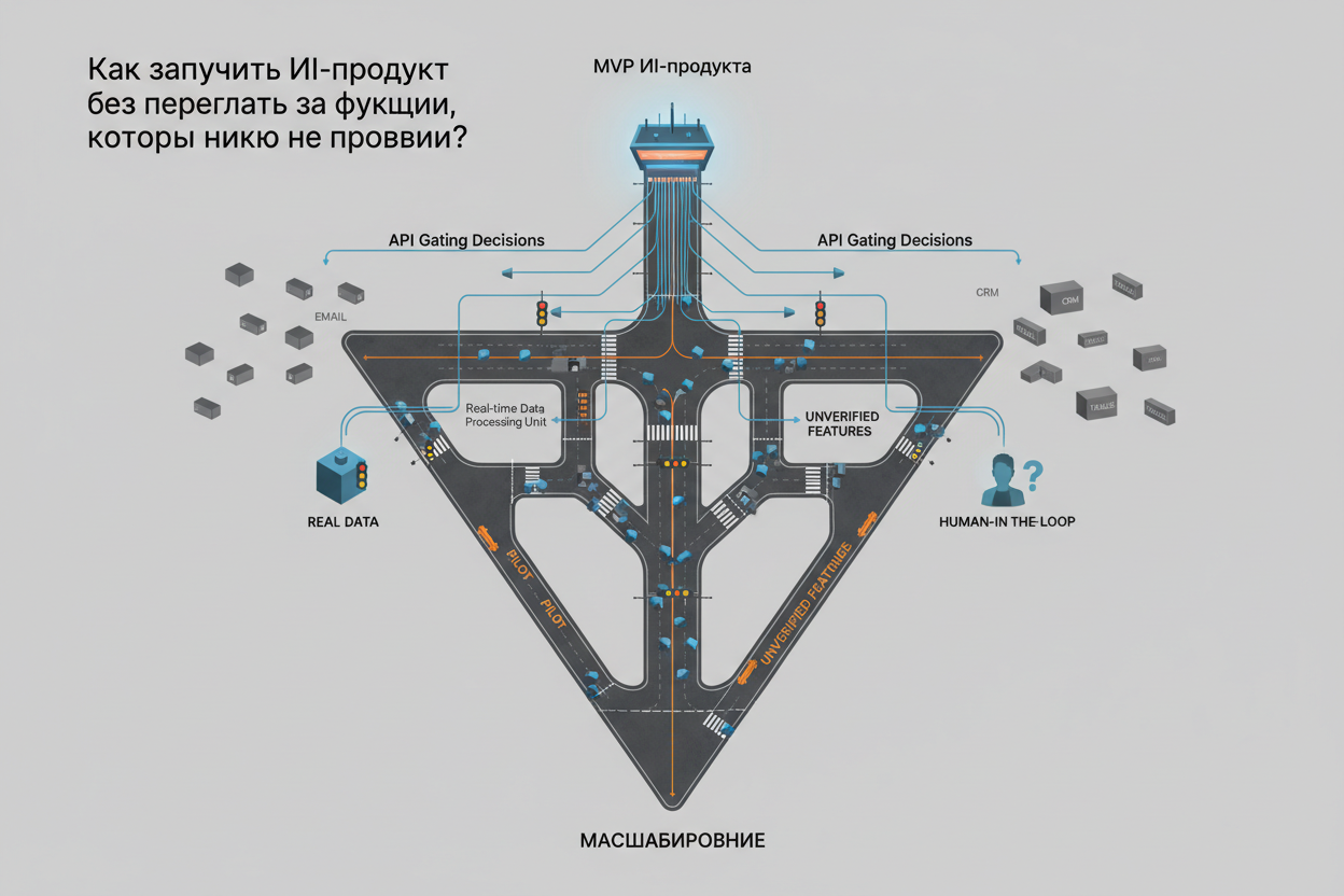 MVP ИИ-продукта: проверка спроса, границы функций и пилот
